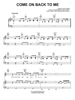 Come On Back To Me von Third Day (Download) 