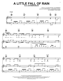 A Little Fall Of Rain von Alain Boublil (Download) 
