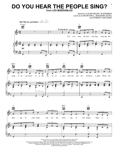 Do You Hear The People Sing? von Alain Boublil (Download) 