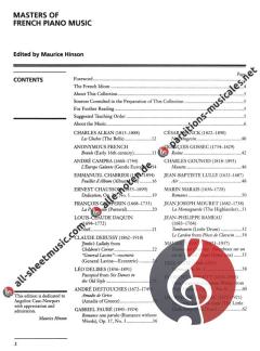 Masters Of French Piano Music 