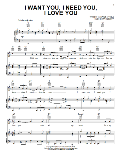 I Want You, I Need You, I Love You von Elvis Presley (Download) 
