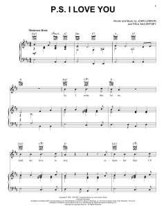 P.S. I Love You von The Beatles (Download) 