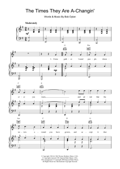 The Times They Are A-Changin' von Bob Dylan (Download) 