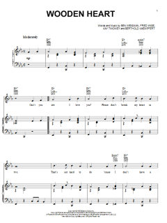 Wooden Heart von Joe Dowell (Download) 