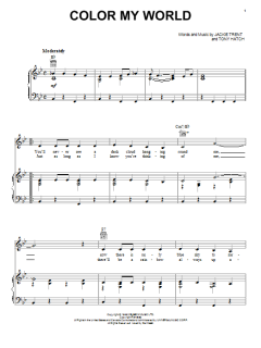 Color My World von Petula Clark (Download) 