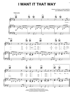 I Want It That Way von Backstreet Boys (Download) 