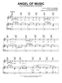 Angel Of Music von Andrew Lloyd Webber (Download) 