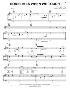 Sometimes When We Touch von Dan Hill (Download) 