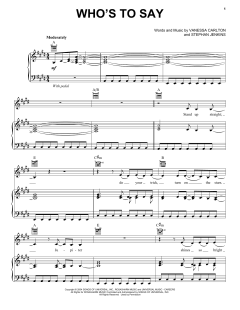 Who's To Say von Vanessa Carlton (Download) 