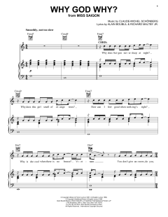Why God Why? von Claude-Michel Schönberg (Download) 