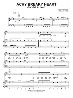 Achy Breaky Heart (Don't Tell My Heart) von Billy Ray Cyrus (Download) 