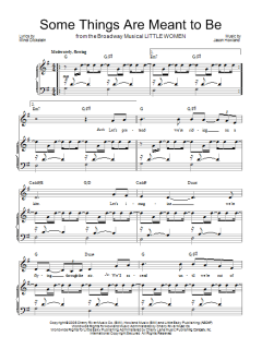 Some Things Are Meant To Be von Jason Howland (Download) 