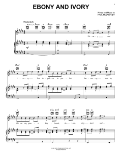 Ebony And Ivory von Stevie Wonder (Download) 