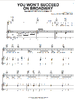 You Won't Succeed On Broadway von Eric Idle (Download) 