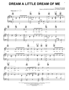 Dream A Little Dream Of Me von Nat King Cole (Download) 