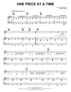 One Piece At A Time von Johnny Cash (Download) 