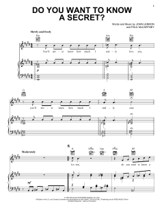Do You Want To Know A Secret von The Beatles (Download) 