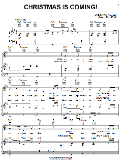 Christmas Is Coming! von Marty Panzer (Download) 