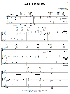 All I Know von Jimmy Webb (Download) 