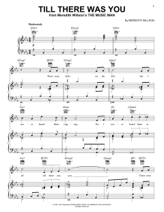 Till There Was You von Meredith Willson (Download) 