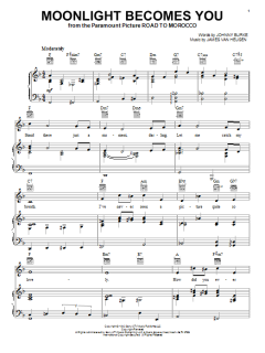 Moonlight Becomes You von Bing Crosby (Download) 