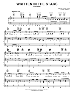 Written In The Stars von Elton John (Download) 