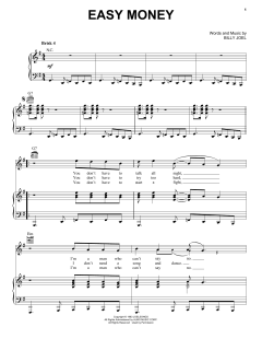 Easy Money von Billy Joel (Download) 