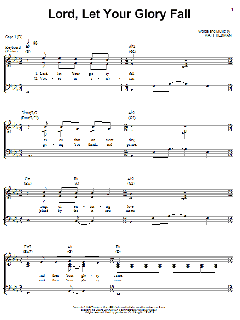 Lord, Let Your Glory Fall von Matt Redman (Download) 