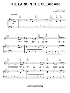 The Lark In The Clear Air von Sir Samuel Ferguson (Download) 