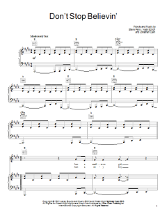Don't Stop Believin' von Journey (Download) 
