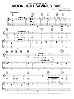 (There Ought To Be A) Moonlight Savings Time von Guy Lombardo (Download) 