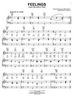 Feelings von Jerry Bock (Download) 