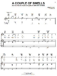 A Couple Of Swells von Irving Berlin (Download) 