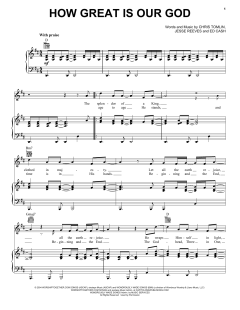 How Great Is Our God von Chris Tomlin (Download) 