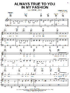 Always True To You In My Fashion von Cole Porter (Download) 