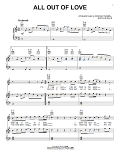 All Out Of Love von Air Supply (Download) 
