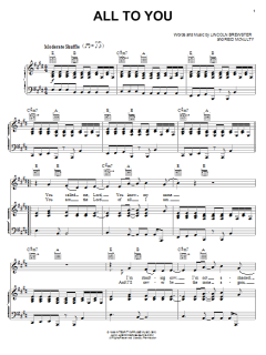 All To You von Lincoln Brewster (Download) 