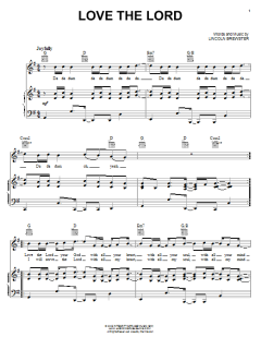 Love The Lord von Lincoln Brewster (Download) 