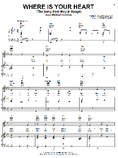 Where Is Your Heart (The Song From Moulin Rouge) von Percy Faith (Download) 