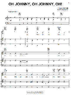 Oh Johnny, Oh Johnny, Oh! von Abe Olman (Download) 