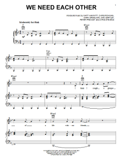 We Need Each Other von Sanctus Real (Download) 