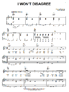 I Won't Disagree von Kate Voegele (Download) 