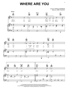 Where Are You von Frank Sinatra (Download) 