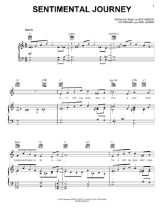 Sentimental Journey von Bud Green (Download) 