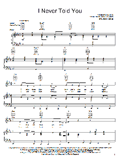 I Never Told You von Kara Dioguardi (Download) 