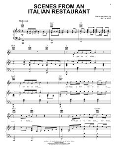 Scenes From An Italian Restaurant von Billy Joel (Download) 