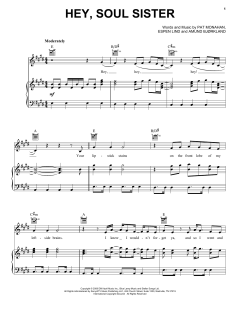 Hey, Soul Sister von Train (Download) 
