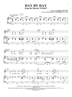 Day By Day von Stephen Schwartz (Download) 