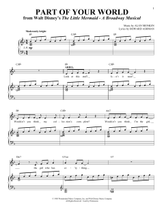 Part Of Your World von Howard Ashman (Download) 