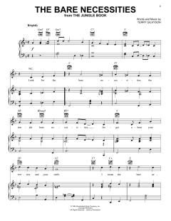 The Bare Necessities von Terry Gilkyson (Download) 
